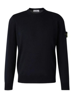 STONE ISLAND: crew necks - Lightweight Wool Crew Neck Pullover