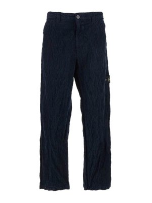 STONE ISLAND: Shorts - Shorts - Azul Oscuro