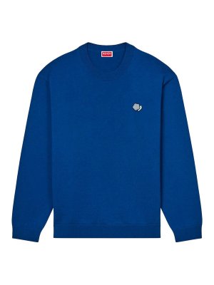 KENZO: boat necks - Pop shirt in Merino wool