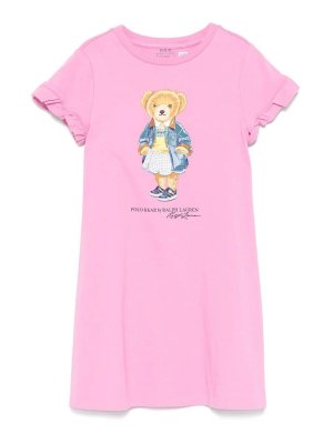 RALPH LAUREN: ショートドレス - ショートドレス - ブルー