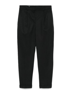 INCOTEX: casual trousers - Tapered pants in mixed wool