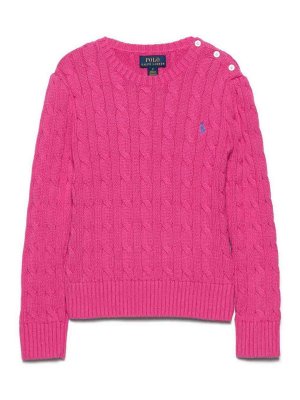 RALPH LAUREN: U-Boot-Ausschnitt - U-Boot-Pullover - Nude