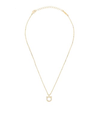 FERRAGAMO: Necklaces & Chokers - Gancini Crystals Necklace - L