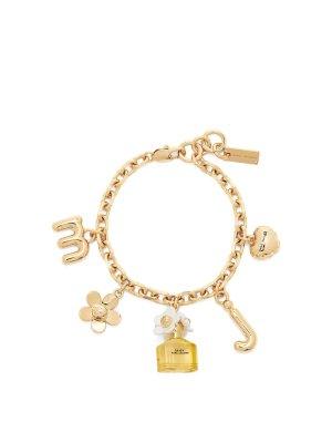 MARC JACOBS: Bracelets & Bangles - Daisy Charm Bracelet
