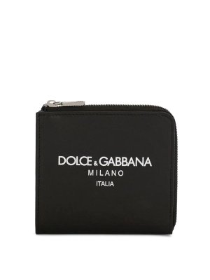 DOLCE & GABBANA: wallets & purses - Carecarter with zip
