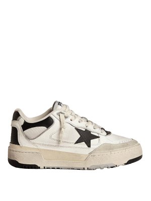 GOLDEN GOOSE: trainers - Forty2 Leather Sneakers
