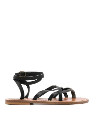 K JACQUES: Sandalen - Sandalen - Schwarz