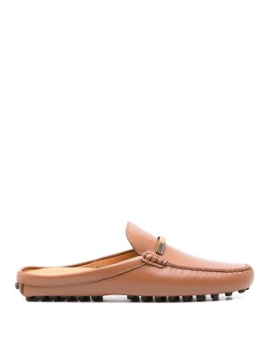 TOD'S: Loafers & Slippers - Leather Gommino Slippers