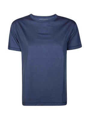 Majestic Filatures: ボートネック - ボートネック - ライトブルー