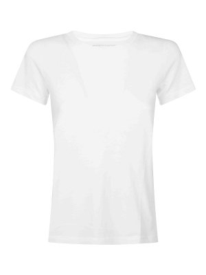 Majestic Filatures: U-Boot-Ausschnitt - U-Boot-Pullover - Weiß