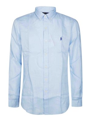 POLO RALPH LAUREN: Camisas - Camisa - Azul Claro