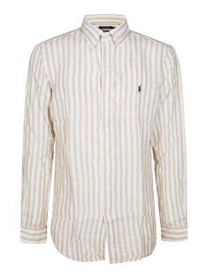 POLO RALPH LAUREN: Chemises - Chemise - Beige