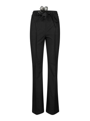 ROTATE Birger Christensen: casual trousers - High Waisted Rose Pant