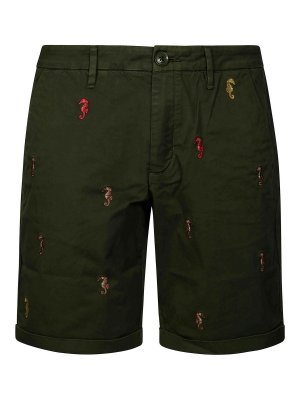 SUN 68: Hosen Shorts - Shorts - Grün