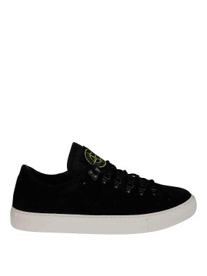STONE ISLAND: Sneaker - Sneaker - Schwarz