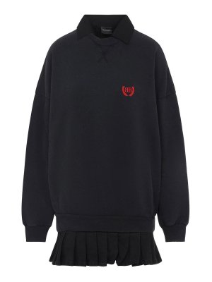 BALENCIAGA: short dresses - Hybrid Mini Dress