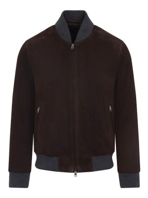 BRIONI: casual jackets - Classic Bomber Jacket