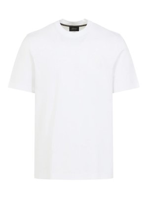 BRIONI: Camisetas - Camiseta - Blanco