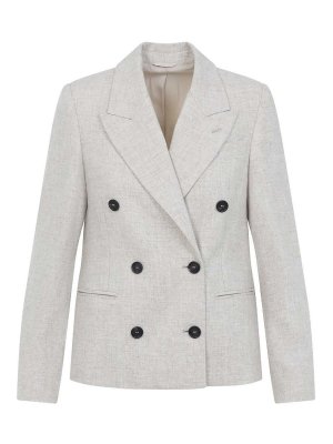 BRUNELLO CUCINELLI: casual jackets - Double Breasted Jacket