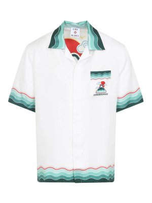 CASABLANCA: shirts - Cuban Collar Shirt