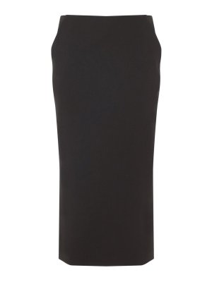 GIORGIO ARMANI: gonne al ginocchio  e longuette - Gonna midi di lana vergine