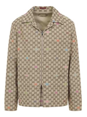 GUCCI: casual jackets - Spw Gg Jacket