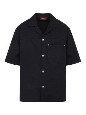 GUCCI: shirts - Gg Jacquard Shirt