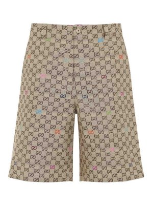 GUCCI: Trousers Shorts - Gg Short Pants