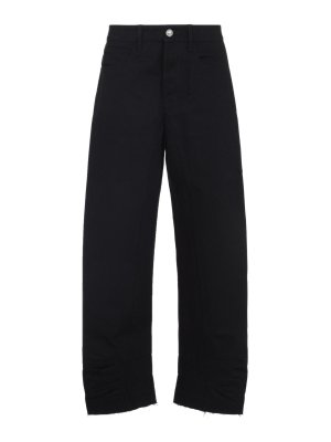 JIL SANDER: Trousers Shorts - W Denim 04 Trouser