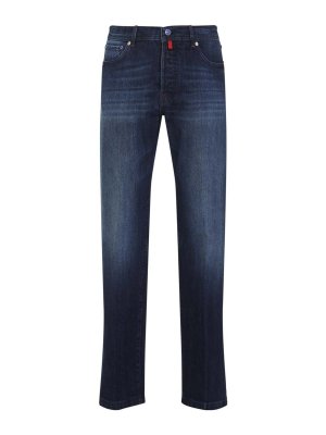 KITON: bootcut jeans - Cotton Jeans