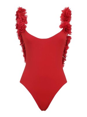 LA REVECHE: Badeanzüge - Badeanzug - Rot