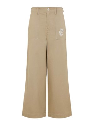 Marni: pantaloni shorts - Pantaloni di cotone
