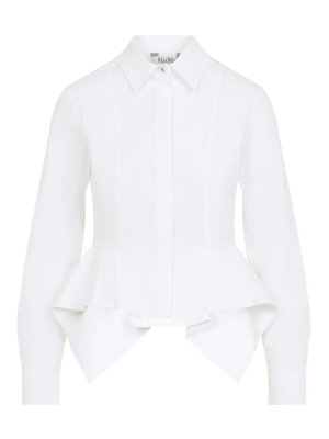 Max Mara: Camisas - Camisa - Blanco