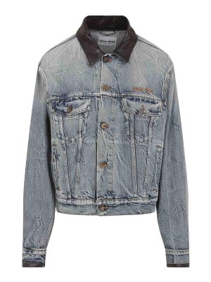 MIU MIU: casual jackets - Denim Jacket