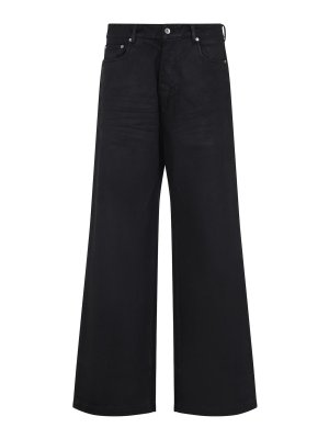 RICK OWENS: bootcut jeans - Drkshdw Geth Jeans