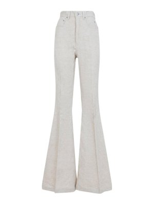 RICK OWENS: Trousers Shorts - Bolan Bootcut Pants