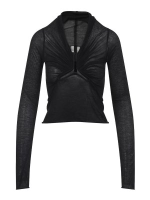 RICK OWENS: Tops & Tank tops - Allanah Long Sleeves Top