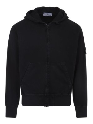 STONE ISLAND: スウェット＆セーター - スウェットシャツ/セーター - 黒