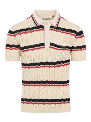 VALENTINO: polo shirts - Cotton Polo