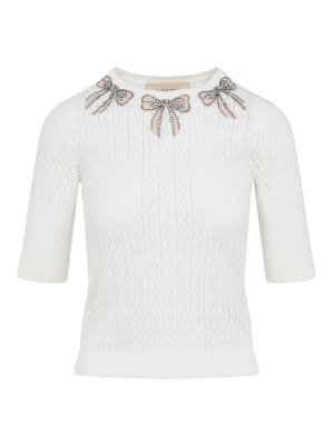 VALENTINO: crew necks - Cotton Pullover