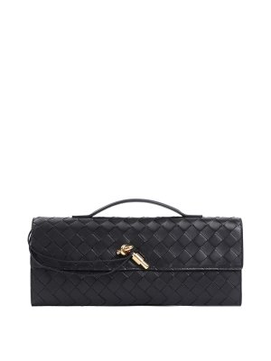BOTTEGA VENETA: Bolso clutch - Bolso Clutch - Negro