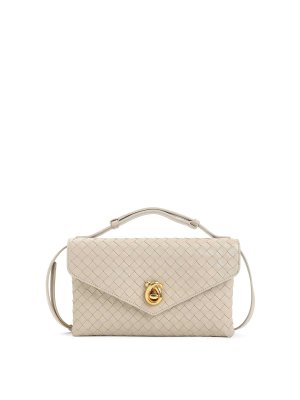 BOTTEGA VENETA: クロスボディバッグ - クロスボディバッグ - ライトベージュ