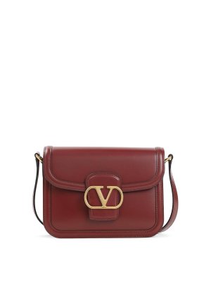 VALENTINO GARAVANI: Sacs bandoulière - Sac Bandoulière - Rouge Brun