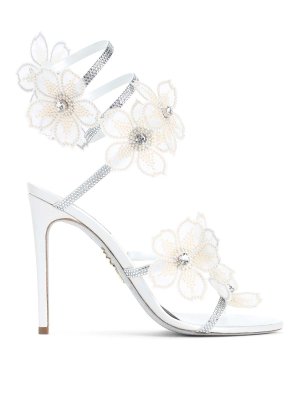 RENE CAOVILLA: Sandalen - Sandalen - Creme