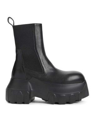 RICK OWENS: boots - Beatle Mega Tractor Boots