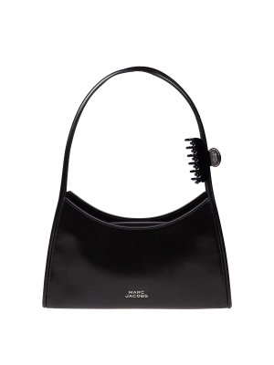 MARC JACOBS: cross body bags - The Claw Clip bag in brushed leather