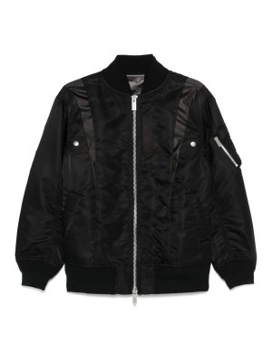 Sacai: bombers - Nylon Twill Blouson