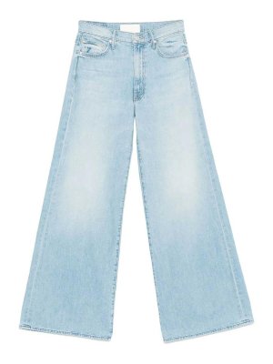 MOTHER: Schlagjeans - Schlagjeans - Helles Jeansblau