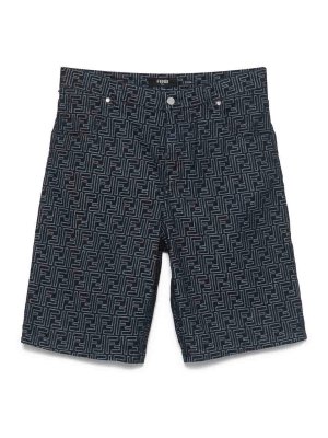 FENDI: Trousers Shorts - Trousers Blue