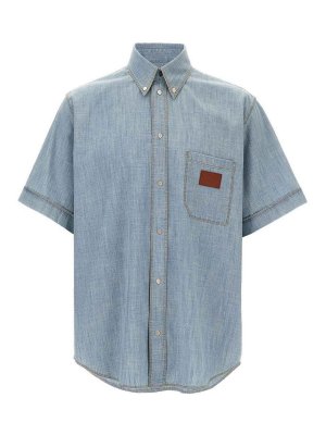 FENDI: shirts - Shirts Blue